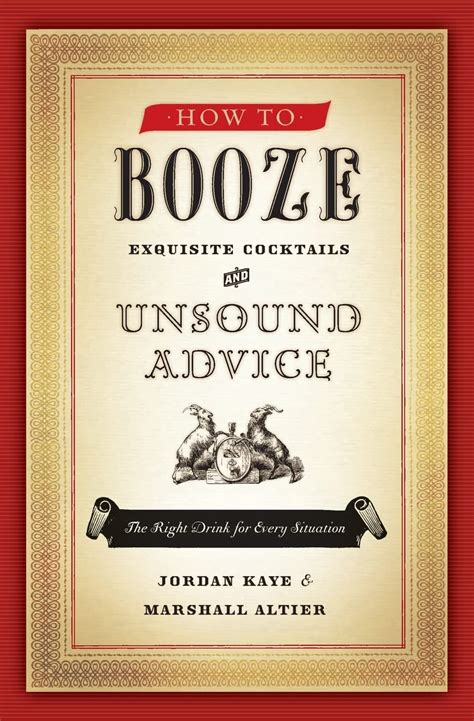 how to booze exquisite cocktails and unsound advice Epub